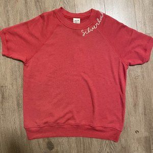 I Stole My Boyfriend’s Shirt SS Sweatshirt Red 'Silverlake' XS/S